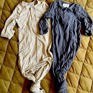 Mebie Baby knotted gowns